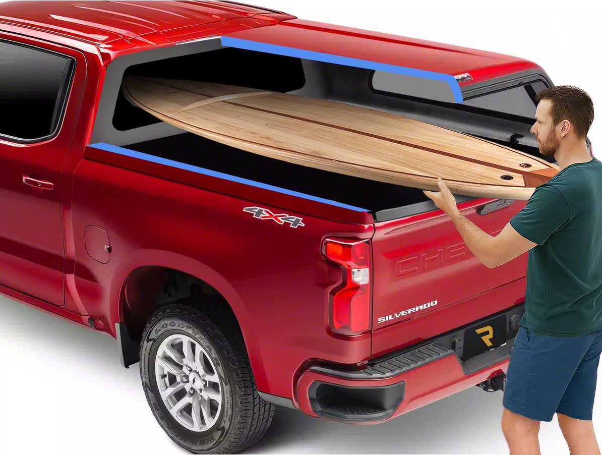 Breezer Windows Sierra 1500 Fully Removable Rear Window with Black