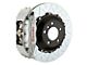 Brembo GT Series 4-Piston Front Big Brake Kit with 14-Inch 2-Piece Type 3 Slotted Rotors; Silver Calipers (97-03 4WD F-150)