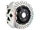 Brembo GT Series 4-Piston Rear Big Brake Kit with 15-Inch 2-Piece Cross Drilled Rotors; White Calipers (2017 F-150 Raptor)