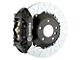 Brembo GT Series 4-Piston Rear Big Brake Kit with 15-Inch 2-Piece Type 3 Slotted Rotors; Black Calipers (15-17 F-150, Excluding Raptor)