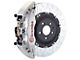 Brembo GT Series 6-Piston Front Big Brake Kit with 15-Inch 2-Piece Type 3 Slotted Rotors; Silver Calipers (21-24 F-150, Excluding Raptor)