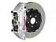 Brembo GT Series 6-Piston Front Big Brake Kit with 15-Inch 2-Piece Type 1 Slotted Rotors; Silver Calipers (15-20 F-150, Excluding Raptor)