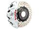 Brembo GT Series 8-Piston Front Big Brake Kit with 16.20-Inch 2-Piece Cross Drilled Rotors; White Calipers (21-24 F-150, Excluding Raptor)