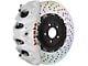 Brembo GT Series 8-Piston Front Big Brake Kit with 16.20-Inch 2-Piece Cross Drilled Rotors; White Calipers (10-14 F-150 Raptor)
