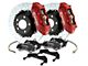 Brembo GT Series 4-Piston Rear Big Brake Kit with 15-Inch Type 3 Slotted Rotors; Red Calipers (2017 F-150 Raptor)