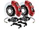 Brembo GT Series 6-Piston Front Big Brake Kit with 15-Inch Type 3 Slotted Rotors; Red Calipers (17-20 F-150 Raptor)