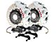 Brembo GT Series 8-Piston Front Big Brake Kit with 16.20-Inch Cross Drilled Rotors; White Calipers (17-20 F-150 Raptor)