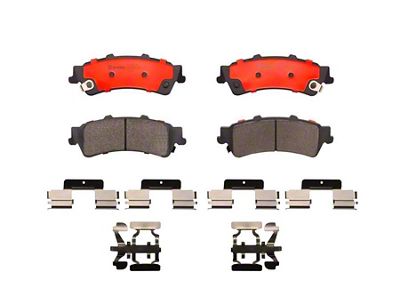 Brembo NAO Ceramic Brake Pads; Rear Pair (99-06 Silverado 1500 w/ Single Piston Rear Calipers)