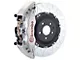 Brembo GT Series 6-Piston Front Big Brake Kit with 15-Inch 2-Piece Type 3 Slotted Rotors; Silver Calipers (19-24 Silverado 1500)