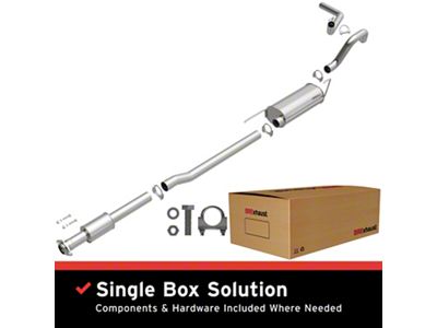 BRExhaust Cut-to-Fit Single Exhaust System; Side Exit (11-14 5.0L F-150)