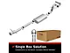 BRExhaust Direct-Fit Single Exhaust System; Side Exit (15-22 3.6L Colorado)