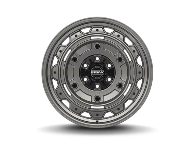 Brink Wheels Barracks Vivid Titanium 6-Lug Wheel; 20x9; 18mm Offset (04-08 F-150)