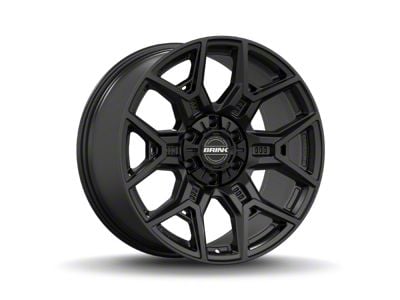 Brink Wheels Insurgent Nocturnal Black 6-Lug Wheel; 22x10; 12mm Offset (14-18 Silverado 1500)