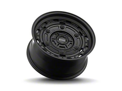 Brink Wheels Barracks Nocturnal Black 6-Lug Wheel; 17x8.5; 0mm Offset (15-22 Canyon)