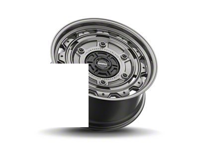 Brink Wheels Barracks Vivid Titanium 5-Lug Wheel; 17x9; -12mm Offset (87-90 Dakota)