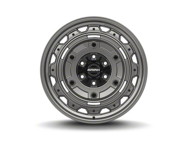 Brink Wheels Barracks Vivid Titanium 6-Lug Wheel; 20x9; 18mm Offset (19-24 RAM 1500)