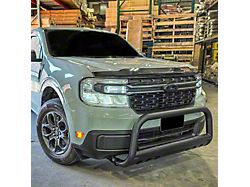 Broadfeet DW8 Series Bull Bar with Skid Plate; Polished (22-26 Maverick)