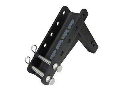 bROK 2-Inch Reciever Channel Mount Hitch with Pins and Clips; 6-Inch Drop (Universal; Some Adaptation May Be Required)