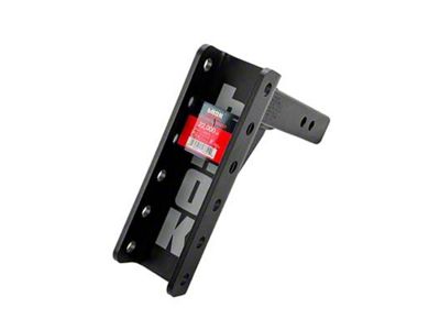 bROK 2-Inch Reciever Channel Mount Hitch; 6-Inch Drop (Universal; Some Adaptation May Be Required)
