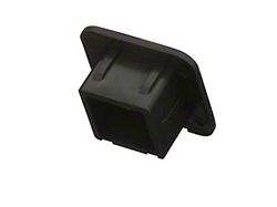 bROK 2-Inch Receiver Hitch Cover; Rubber (Universal; Some Adaptation May Be Required)