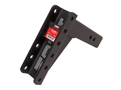 bROK 2.50-Inch Receiver Channel Mount Hitch; 6-Inch Drop (Universal; Some Adaptation May Be Required)