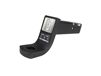bROK 2.50-Inch Receiver HD Hitch Ball Mount; 5-Inch Drop (Universal; Some Adaptation May Be Required)