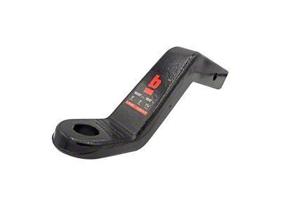 bROK 2-Inch Receiver Forged Hitch Ball Mount; 6-Inch Drop (Universal; Some Adaptation May Be Required)