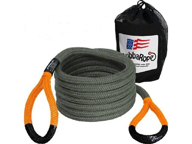 A Rope Rager Bubba Rope Ranger 3/4-Inch x 30-Foot Recovery Gear Set with Blaze ...