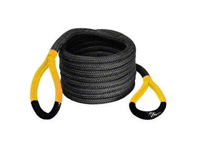 Bubba Rope 7/8-Inch x 20-Foot Power Stretch Recovery Rope with Yellow Eyes