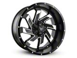 Buck Commander SAW Satin Black Machined Face 6-Lug Wheel; 20x10; -25mm Offset (07-13 Silverado 1500)