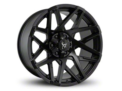 Buck Commander Canyon All Satin Black 6-Lug Wheel; 20x10; -25mm Offset (07-14 Yukon)
