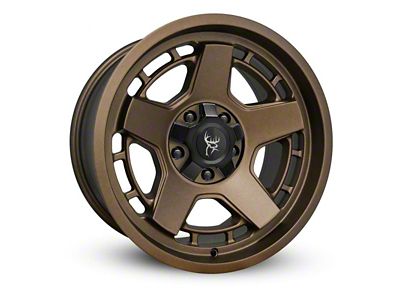 Buck Commander Atlas Satin Bronze 5-Lug Wheel; 17x9; 0mm Offset (09-18 RAM 1500)