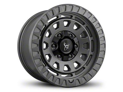 Buck Commander Venture All Satin Dark Grey 8-Lug Wheel; 17x9; 0mm Offset (99-07 F-350 Super Duty SRW)