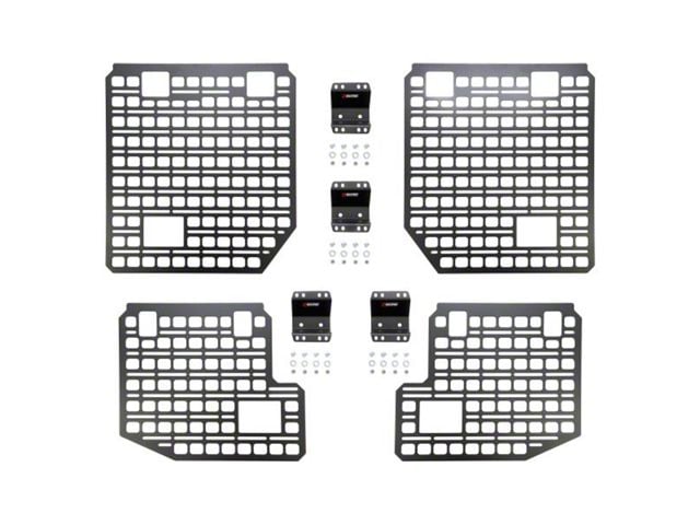 BuiltRight Industries F-150 Bedside MOLLE Rack System; 4-Piece Kit ...