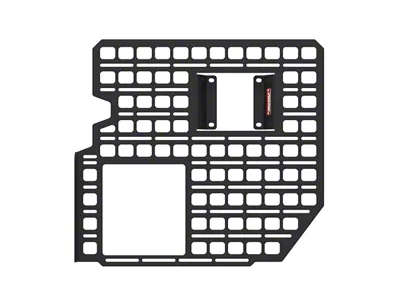 BuiltRight Industries Bedside MOLLE Rack System; Driver Rear Panel (21-25 F-150)