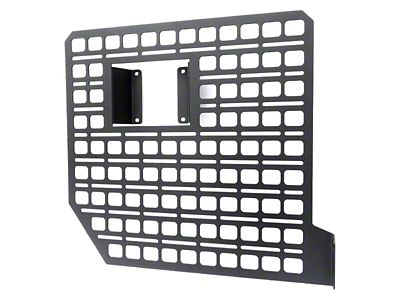 BuiltRight Industries Bedside MOLLE Rack System; Passenger Rear Panel (15-23 F-150)