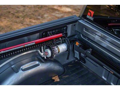 BuiltRight Industries Bedside MOLLE Rack System; Stage 1 Kit (21-25 F-150)