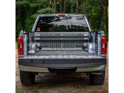BuiltRight Industries Bulkhead Utility Rail MOLLE Kit (15-25 F-150 w/ 5-1/2-Foot Bed)