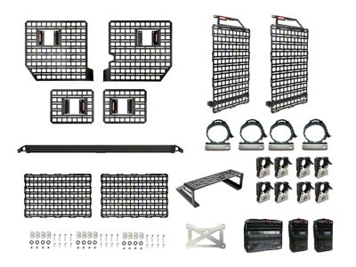 BuiltRight Industries Gear Organization MOLLE System; Pro Kit (15-20 F-150)