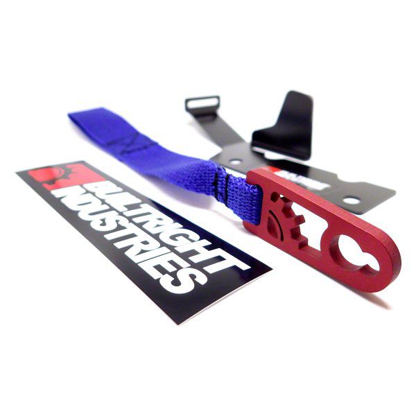 BuiltRight Industries Rear Seat Release Kit; Blue Strap (09-24 F-150 SuperCrew; 15-24 F-150 SuperCab)