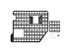 BuiltRight Industries Bedside MOLLE Rack System; Driver Rear Panel (17-25 F-250 Super Duty)