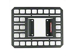 BuiltRight Industries Bedside MOLLE Rack System; Front Panel (11-16 F-350 Super Duty)