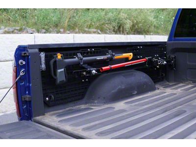 BuiltRight Industries Bedside MOLLE Rack System; Stage 1 Kit (19-25 RAM 1500 w/ 5.7-Foot Box & w/o RAM Box)