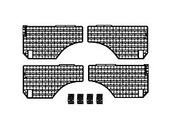 BuiltRight Industries Bedside MOLLE Rack System; 4-Piece Kit (10-18 RAM 2500 w/ 6.4-Foot Box & w/o RAM Box)