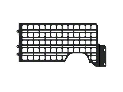 BuiltRight Industries Bedside MOLLE Rack System; Driver Front Panel (19-25 Ranger w/ 5-Foot Bed)