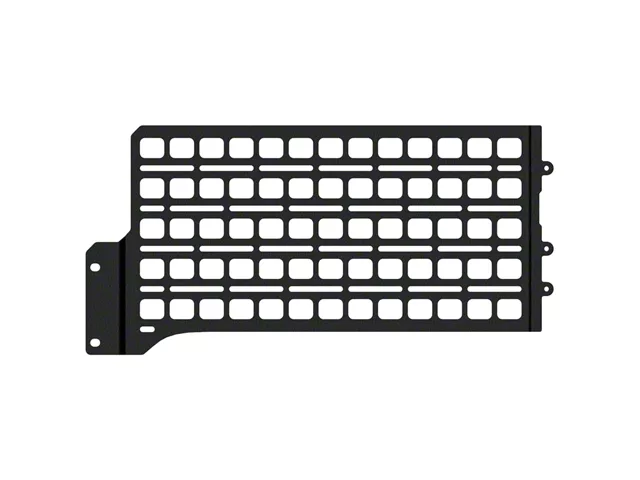 BuiltRight Industries Ranger Bedside MOLLE Rack System; Passenger Front ...
