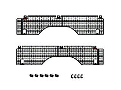 BuiltRight Industries Bedside MOLLE Rack System; 4-Piece Kit (07-18 Sierra 1500 w/ 6.50-Foot Standard Box)