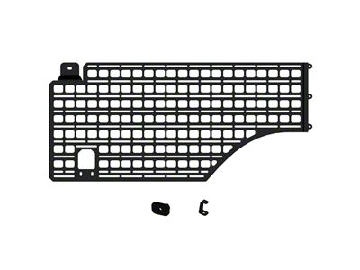 BuiltRight Industries Bedside MOLLE Rack System; Passenger Front Panel (07-18 Sierra 1500 w/ 6.50-Foot Standard Box)