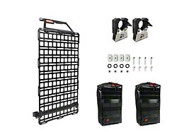 BuiltRight Industries Seat Back MOLLE Panel; Stage 1 Kit (19-23 Sierra 1500)