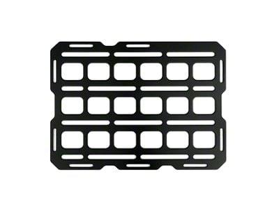 BuiltRight Industries Steel Tech MOLLE Panel; 10-Inch x 7.50-Inch (Universal; Some Adaptation May Be Required)